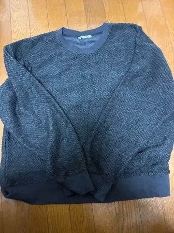 ZARA 다크 그레이 니트 스웨터 XL