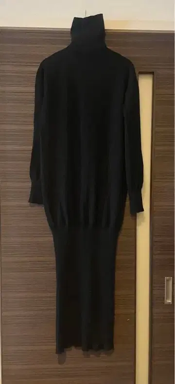 에스트네이션 터틀넥 원피스 울 원피스 블랙 38