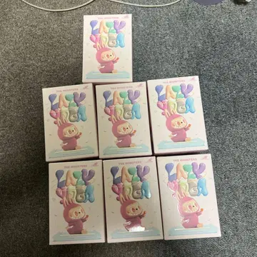 러브브 THE MONSTERS Lazy Yoga 7피스 미개봉 새상품