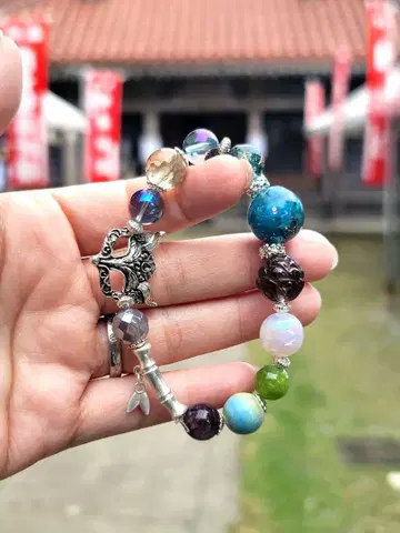 짐작 팔찌 소원 여우 오르가나이트 팔찌