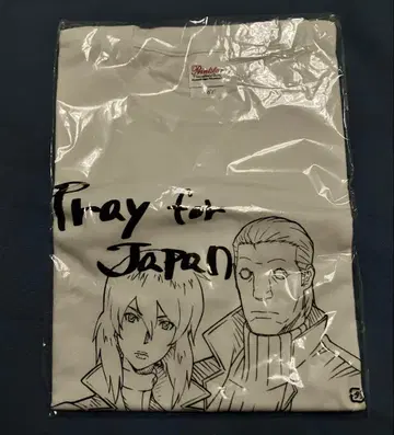 공각기동대 Pray for Japan 티셔츠