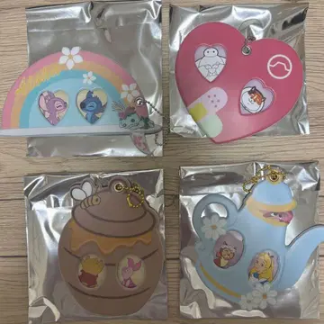 디즈니 스토어 시크릿 사진 케이스 4개 묶음 판매