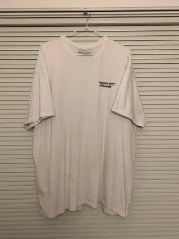 Vanquish Fitness 오버 사이즈 T셔츠 화이트