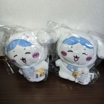 치이카와 x 시나모롤 봉제 인형 (하치와레) 2세트 산리오 콜라보