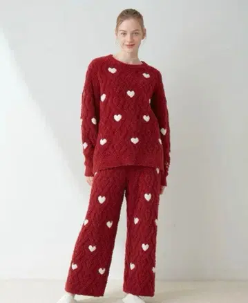 젤라또피케 하트 아란 롱 팬츠