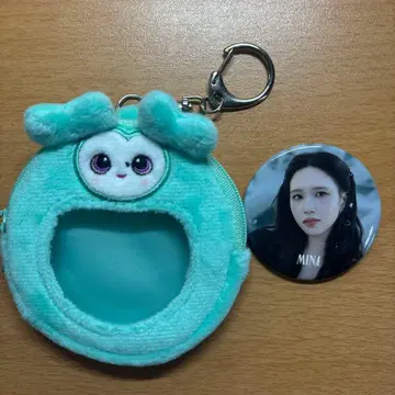 [당일 발송] TWICE MISAMO 미나 캔뱃지 케이스 캔뱃지 파우치