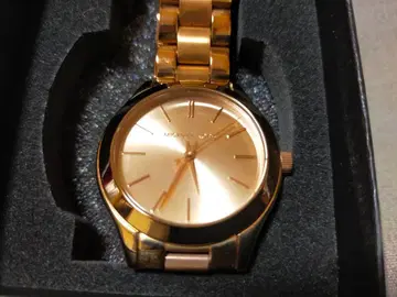 Michael Kors 마이클코어스 핑크 다이얼 손목시계 작동품