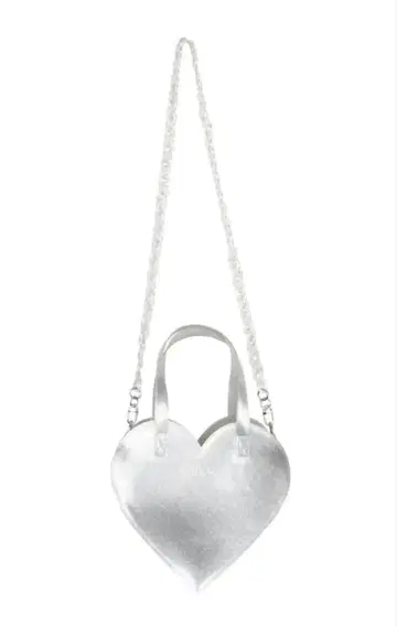 MILK 글리터 하트 백