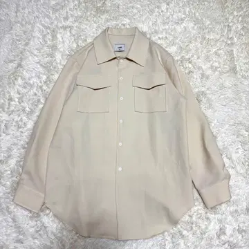 보이드 셔츠 자켓 프리 사이즈 아이보리 한국제