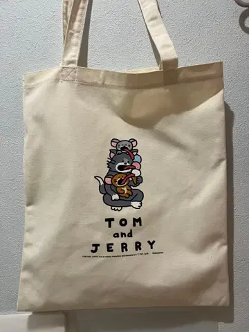 톰과 제리 제일복권 토트백 키링 스티커