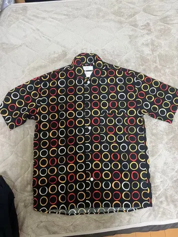 Paris Authentique 반팔 셔츠 원형 무늬 417