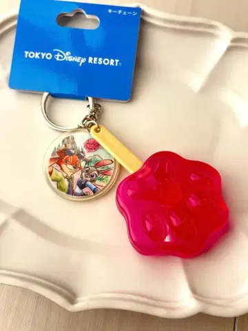 주토피아 아이스캔디 키링 디즈니 리조트