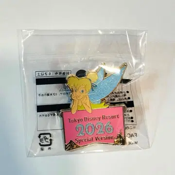 팅커벨 2026 핀 배지