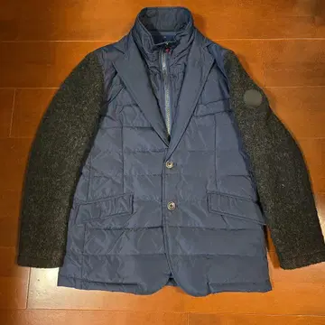 g-stage 네이비 다운 자켓 이소재 테일러드 타입 M 사이즈 상당