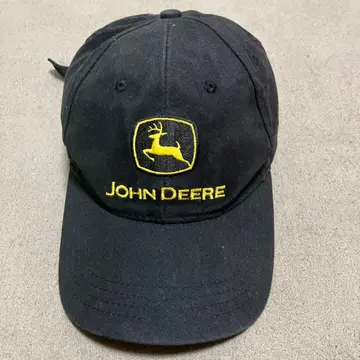 John Deere 야구 모자 블랙