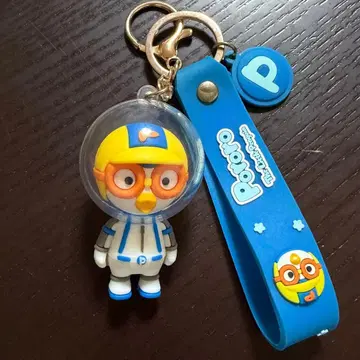 [한국 한정판] 스트랩 파랑 폼폼 폴로 pororo