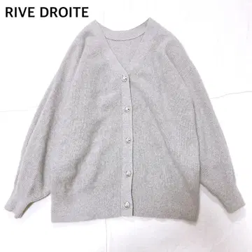 [새상품급] RIVE DROITE 리브 드와 라메 니트 가디건 FREE