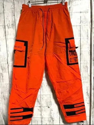 RE730 카고 팬츠 오렌지
