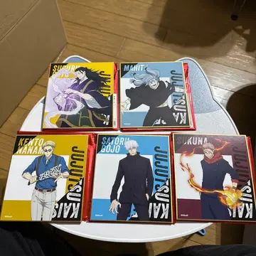 주술회전 트레이딩 미니 색지 Ver.6 B