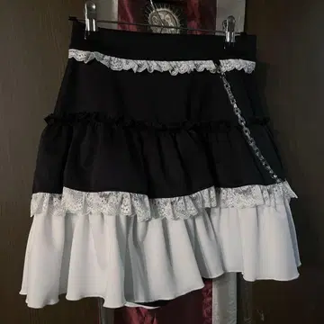 DARRDY 프릴 저리 미니 스커트/치마바지