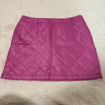 [ Callaway ] 핑크 퀼팅 스커트