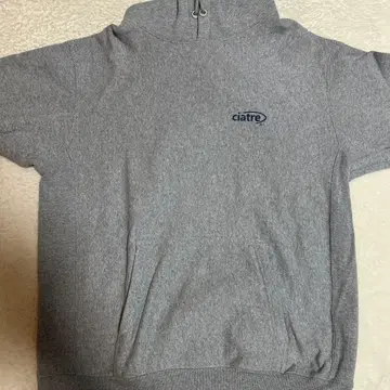 ciatre 그레이 후드 부착 후드티
