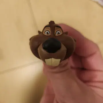 4 비버 캐릭터 캡슐 토이