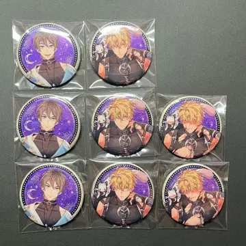 NU:카니발 누카니 흘러가는 쌍월 캔뱃지 에이트 양귀비