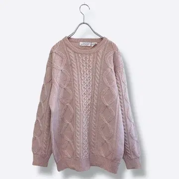 3점 10,000엔 빈티지 구제 의류 도매 레트로 80's 아란 니트