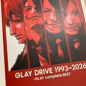 GLAY DRIVE BEST 한정판 4CD+Blu-ray