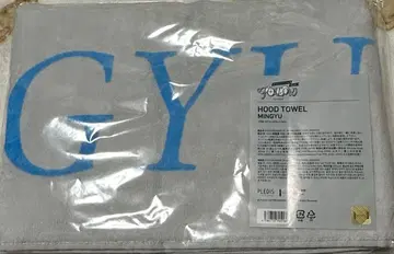 세븐틴 follow again 후드 타월 민규 미개봉