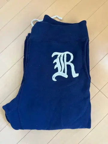 신년 세일 랄프 로렌 럭비 블루 스웨트 팬츠 S