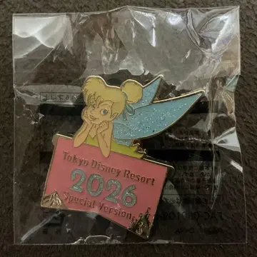 도쿄 디즈니 리조트 2026년 특별 버전 핀 배지 팅커벨
