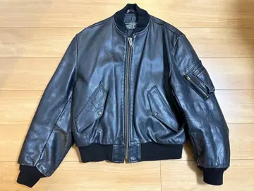 USA제 SCHOTT BROS.N.Y.C.U.S.A. MA-1 가죽