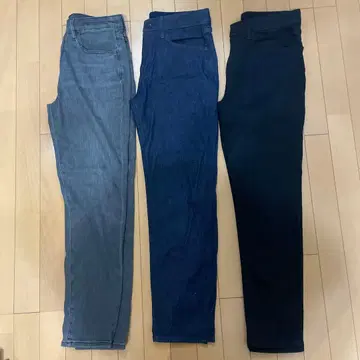 유니클로 UNIQLO EZY 청바지 M 사이즈 3개 세트