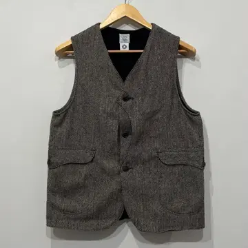 새상품급 포스트 오버올즈 로얄 트래블러 트위드 헤링본 베스트