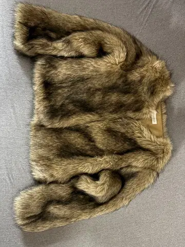 여성용 퍼 아우터