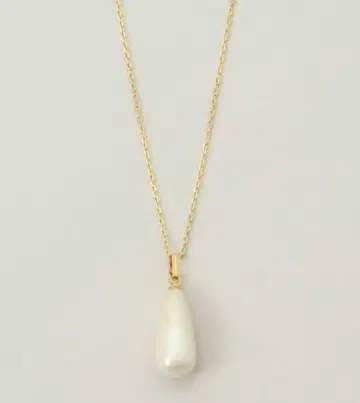 완판템 SLOBE 유리 진주 목걸이