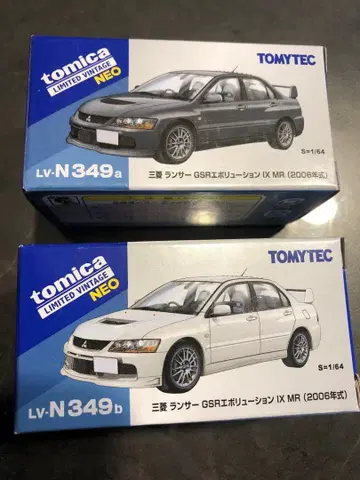 1/64 토미카 리미티드 빈티지 미쓰비시 랜서 GSR 에볼루션