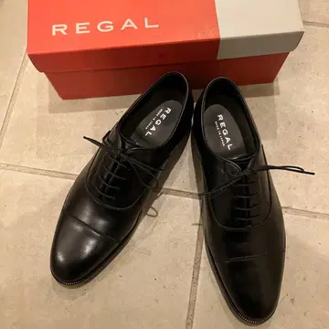 REGAL 블랙 드레스 신발 일본제