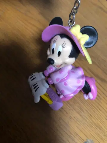 미니 마우스 키링 우산 포함