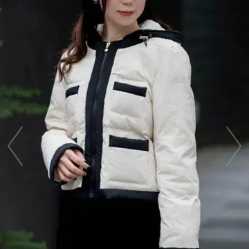 스트로베리 필드 바이컬러 퍼피 후드 탈부착 퍼피 재킷