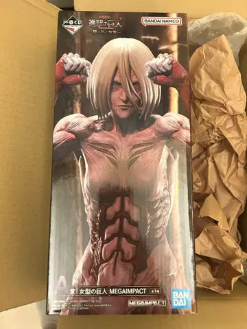 진격의 거인 제일복권 ~벽 바깥의 세계~ A상 여자형 거인 피규어