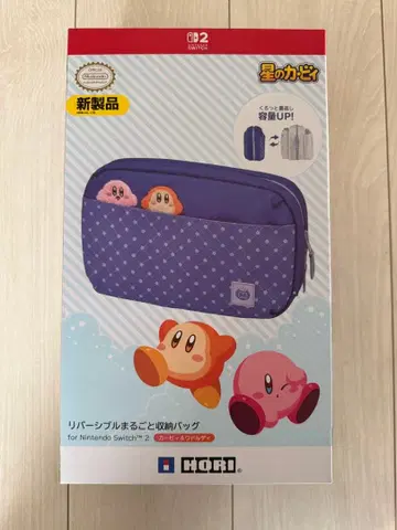 Nintendo Switch2 리버서블 통째로 수납 가방 커비