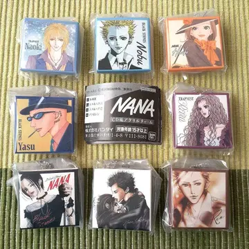 NANA CD풍 아크릴 참 가챠 나나 렌 야스 노부 블라스트