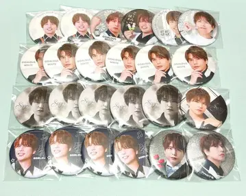 GOALOUS5 고라스 화이트 나카무라 소고 캔뱃지 묶음 판매