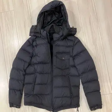 PLST 후드 부착 다운 자켓 L 사이즈 다크 그레이
