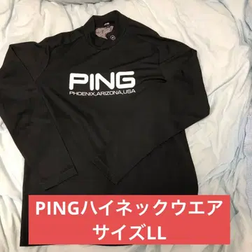 PING 긴팔 셔츠 LL 사이즈 블랙