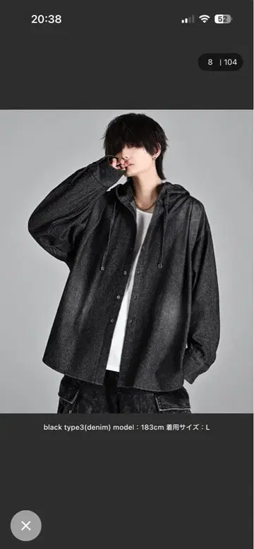 오버사이즈 셔츠 후드티