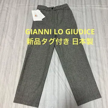 택 포함 새상품 GIANNI LO GIUDICE 울 팬츠